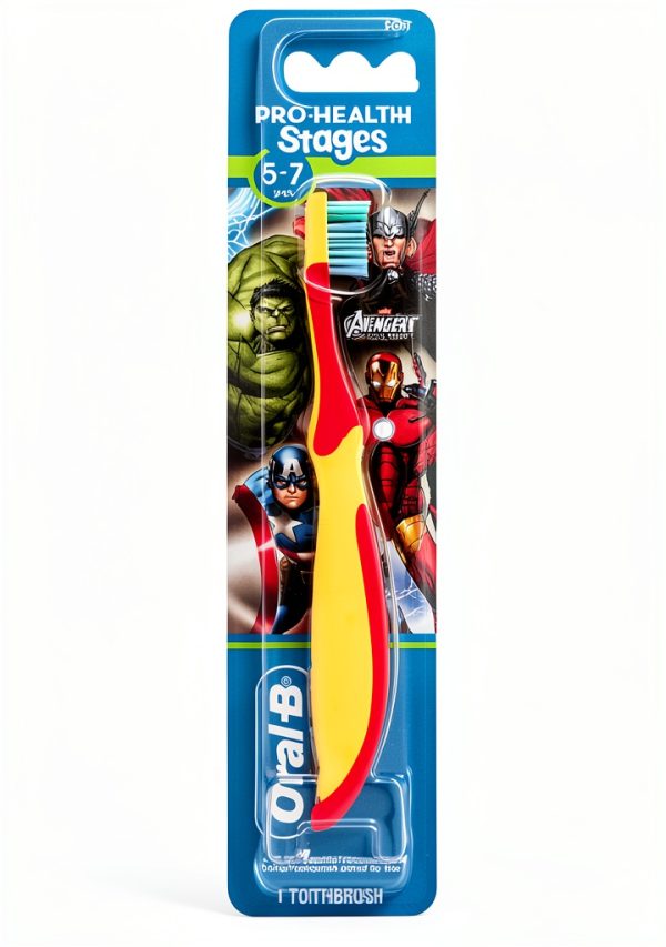Oral-B Kids Toothbrush 6 Pack Assorted Colors Soft Bristles-1