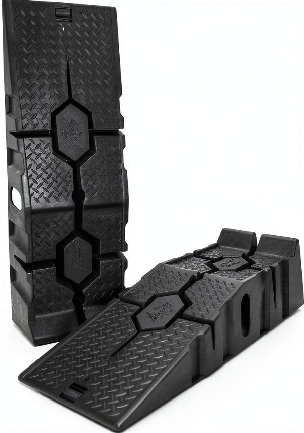 FloTool RhinoRamps MAX Vehicle Ramps Set of 2 16,000lb Black-13