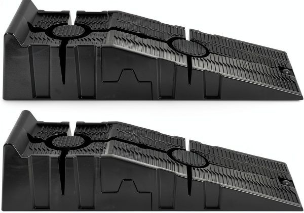 Car Ramps WINMAX TOOLS 2 Pack Heavy Duty Lifts 16000lb Capacity Black-0