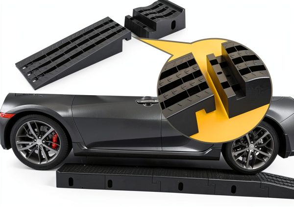 MaxxHaul Detachable Car Ramp Set Portable Extendable 6,500 lbs Pair-3