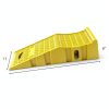 Car Ramps THAIMATS 2 Pack Portable Truck Lifts Yellow 20000 lb-1