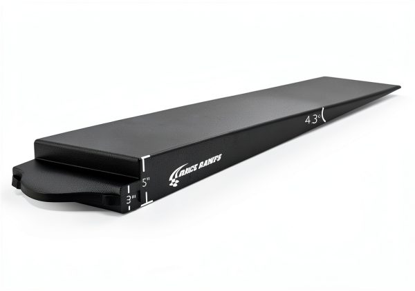 Race Ramps RR-TR-5 Durable 5" Trailer Ramp - Scratch Proof, Lightweight, Solid Core Design for Easy Maneuvering, Ensures Stability for Trailers-1