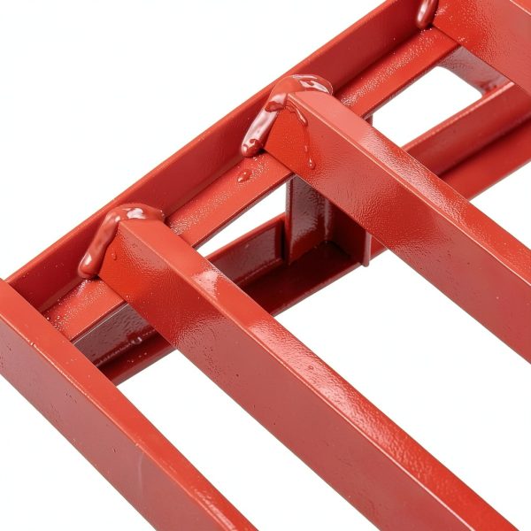 Hydraulic Car Ramps OLIPIC 2 Pack Heavy-Duty Steel 5 Ton Lift Red-5