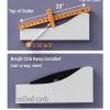 Rubber Curb Ramp 3‑piece Set by BRIDJIT Black 12ft 80% Reduce-5