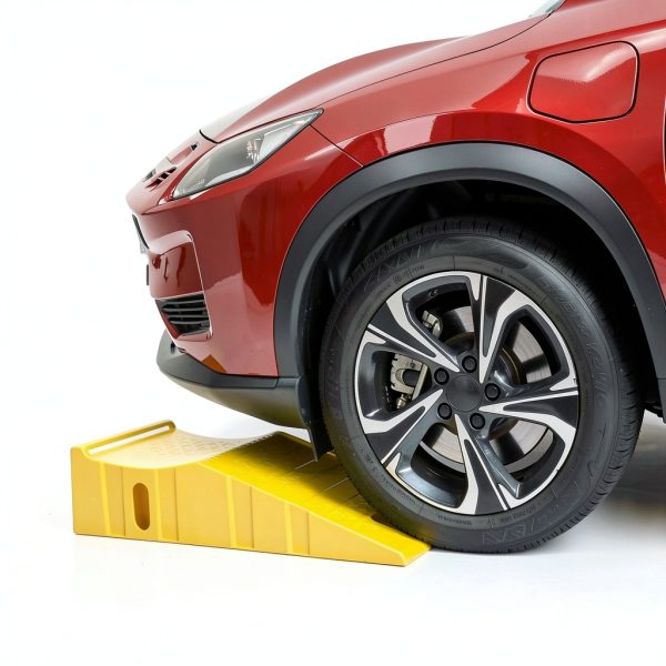 Car Ramps THAIMATS 2 Pack Portable Truck Lifts Yellow 20000 lb-7