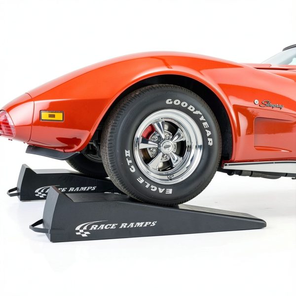 Race Ramps 2-Pack RR-56 10" Car Ramp Lightweight Tire Lifts for Garage-3