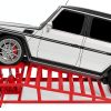 Hydraulic Car Ramps OLIPIC 2 Pack Heavy-Duty Steel 5 Ton Lift Red-4
