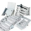 Foldable Ramp 72" L x9 W Tri - VroomSteel Steel Loading Silver 1500lb-3