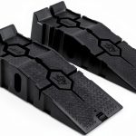 FloTool RhinoRamps MAX Vehicle Ramps Set of 2 16,000lb Black-0