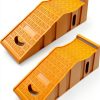 Car Ramps THAIMATS 2 Pack Portable Truck Lifts Yellow 20000 lb-0