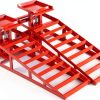 Hydraulic Car Ramps OLIPIC 2 Pack Heavy-Duty Steel 5 Ton Lift Red-0