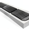 Rubber Curb Ramp 3‑piece Set by BRIDJIT Black 12ft 80% Reduce-0