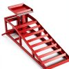 Hydraulic Car Ramps OLIPIC 2 Pack Heavy-Duty Steel 5 Ton Lift Red-1