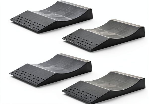 Park Right Tire Saver Ramps Maxsa Polypropylene 10‑Ton Set of 4-0