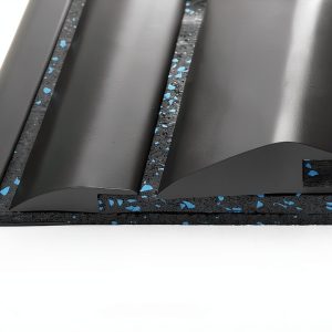 American Floor Mats Rubber Flooring Beveled Edge Ramps (12 Linear Feet, High Profile)-0
