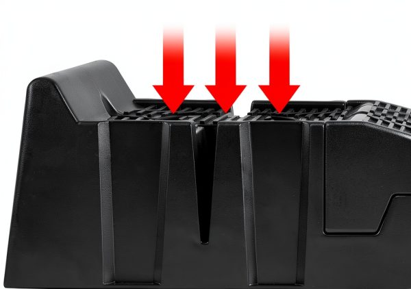 Car Ramps WINMAX TOOLS 2 Pack Heavy Duty Lifts 16000lb Capacity Black-3