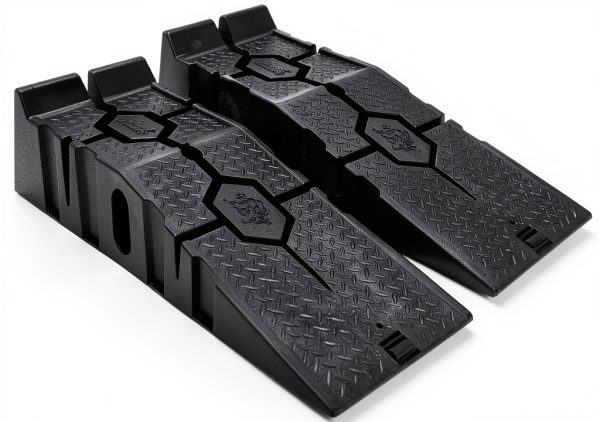 FloTool RhinoRamps MAX Vehicle Ramps Set of 2 16,000lb Black-7