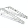 Foldable Ramp 72" L x9 W Tri - VroomSteel Steel Loading Silver 1500lb-2