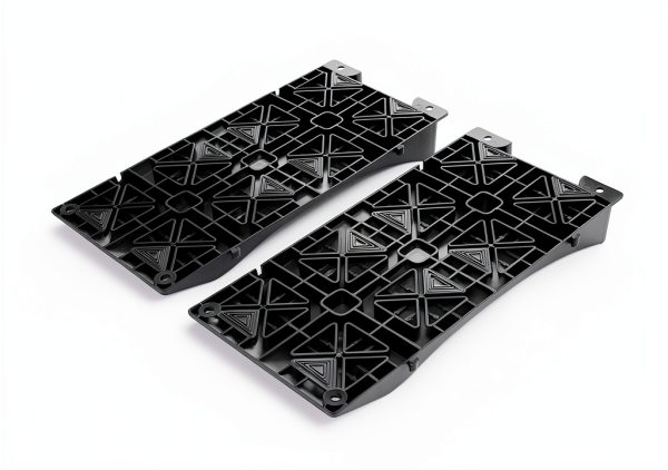 Homeon Wheels Tire Saver Ramps Anti-Slip Pads Design Car Tire Wheel Ramps for Flat Spot and Flat Tire Prevention Tire Savers for Storage Carrying Bag Easy to Store 4 Pack Black-5