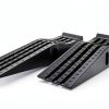 Lift Car Ramp MaxxHaul 6.25" 6,500lb Pair Durable Plastic Black-1