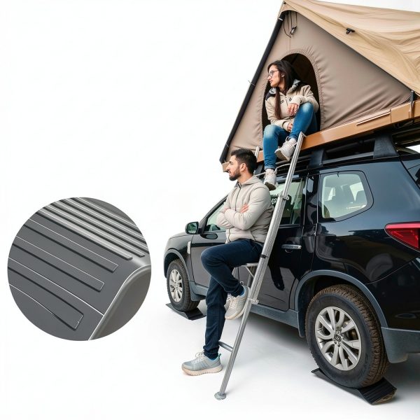 Auto Dynasty Tire Saver Ramps Anti‑Slip Design 80,000 lb Load 4‑Pack-4
