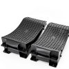 Homeon Wheels Tire Saver Ramps Anti-Slip Pads Design Car Tire Wheel Ramps for Flat Spot and Flat Tire Prevention Tire Savers for Storage Carrying Bag Easy to Store 4 Pack Black-1
