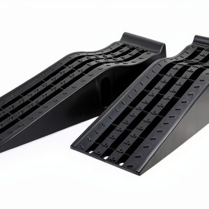 Lift Car Ramp MaxxHaul 6.25" 6,500lb Pair Durable Plastic Black-0