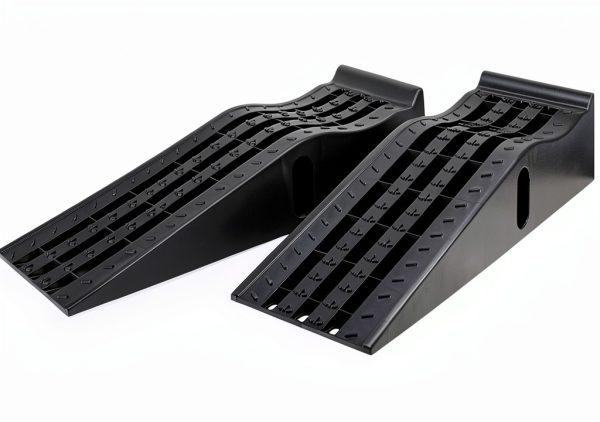 Lift Car Ramp MaxxHaul 6.25" 6,500lb Pair Durable Plastic Black-0