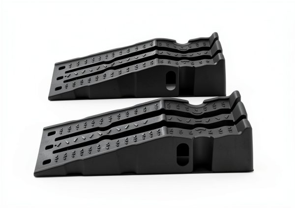 Black Widow 13 W Stackable Plastic Car Service Ramps 16k lb 6.25 Lift-3