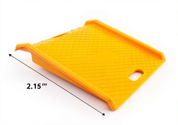 Heavy Duty Curb Ramp MaxxHaul Loading Ramp Yellow Model 50962-1