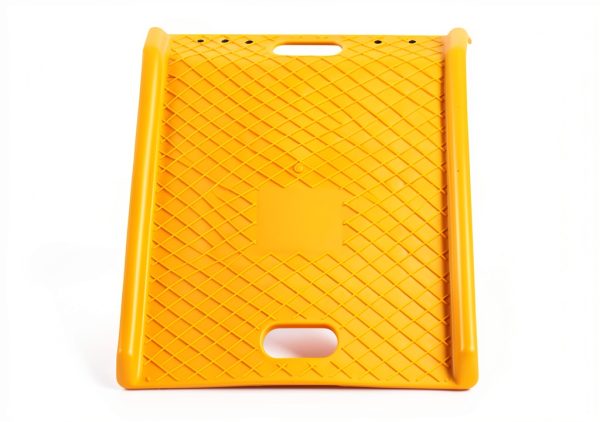 Heavy Duty Curb Ramp MaxxHaul Loading Ramp Yellow Model 50962-0
