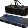 Homeon Wheels Tire Saver Ramps Anti-Slip Pads Design Car Tire Wheel Ramps for Flat Spot and Flat Tire Prevention Tire Savers for Storage Carrying Bag Easy to Store 4 Pack Black-0