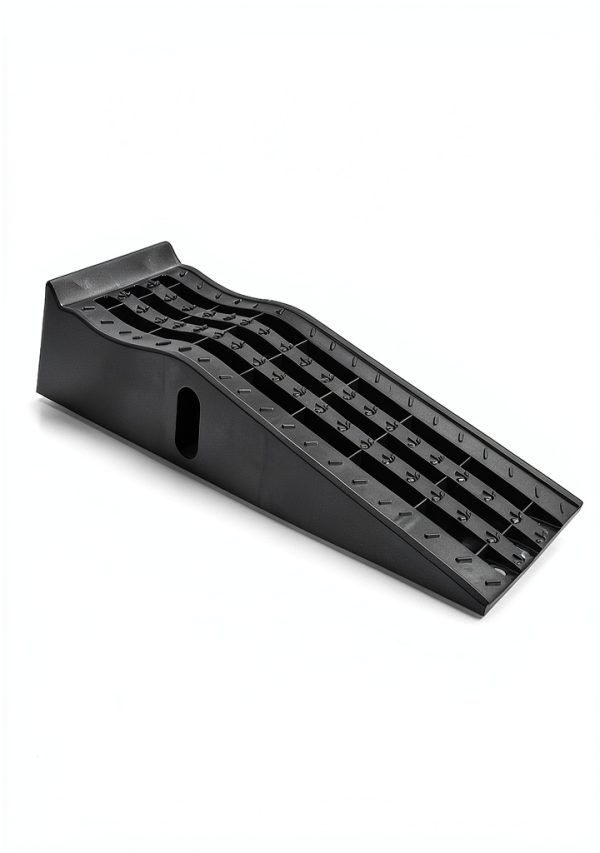 Lift Car Ramp MaxxHaul 6.25" 6,500lb Pair Durable Plastic Black-2