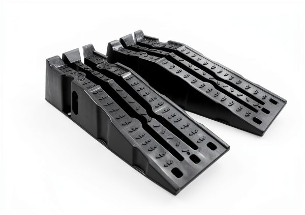 MaxxHaul 50947 Lift Stackable Vehicle Car Ramp 6500 LBS Capacity Per Pair 3250 LBS Per Ramp 2 Pack-1