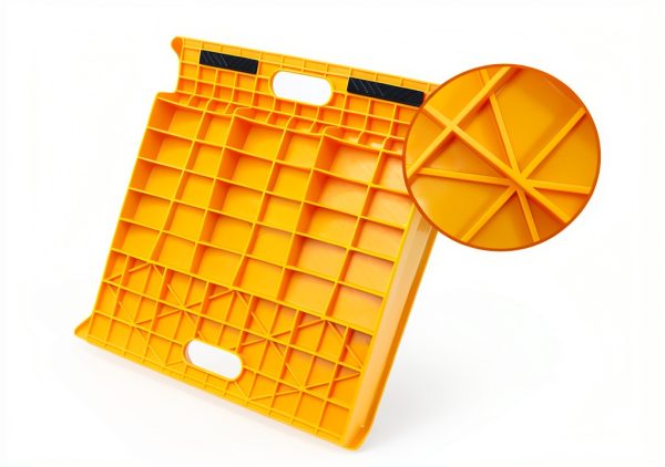 Heavy Duty Curb Ramp MaxxHaul Loading Ramp Yellow Model 50962-2