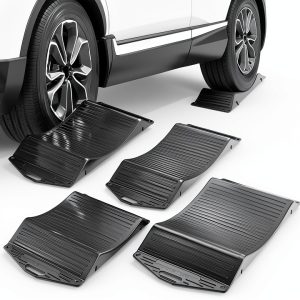 Auto Dynasty Tire Saver Ramps Anti‑Slip Design 80,000 lb Load 4‑Pack-0