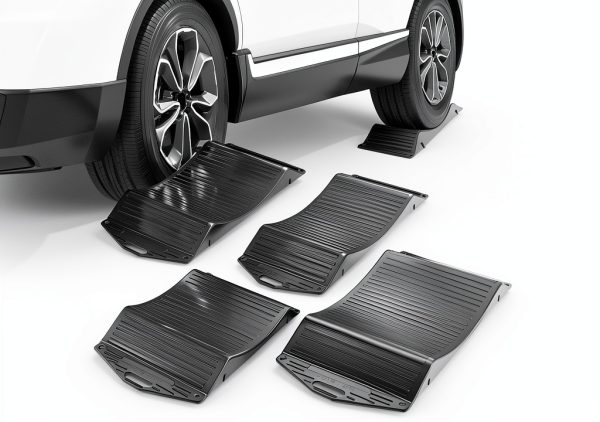 Auto Dynasty Tire Saver Ramps Anti‑Slip Design 80,000 lb Load 4‑Pack-0