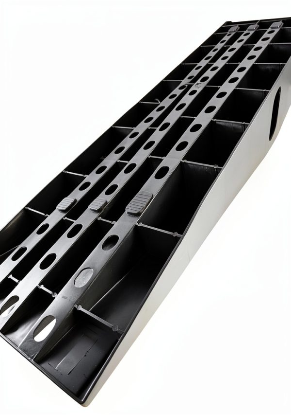 Lift Car Ramp MaxxHaul 6.25" 6,500lb Pair Durable Plastic Black-3