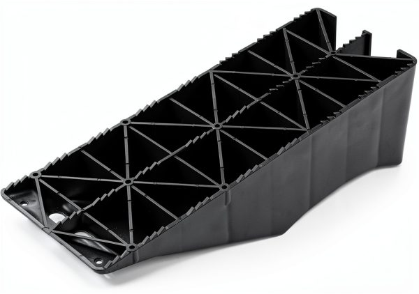 VEVOR 1Piece Vehicle Ramp 20000 lbs/9 Ton Capacity Car Service Ramp, Effortlessly Lift 5.5" High, Durable Nonslip & Portable, for Routine Tire Replacement Repairs, Work with Tandem Wheel Vehicles-11