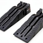 Black Widow 13 W Stackable Plastic Car Service Ramps 16k lb 6.25 Lift-0